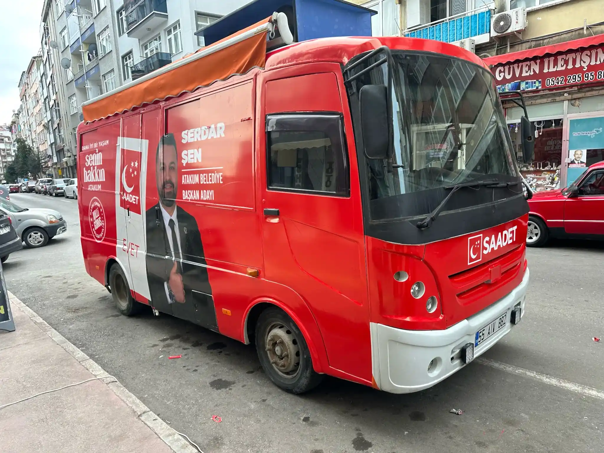 Atakum Saadet Partisi Araç Kaplama