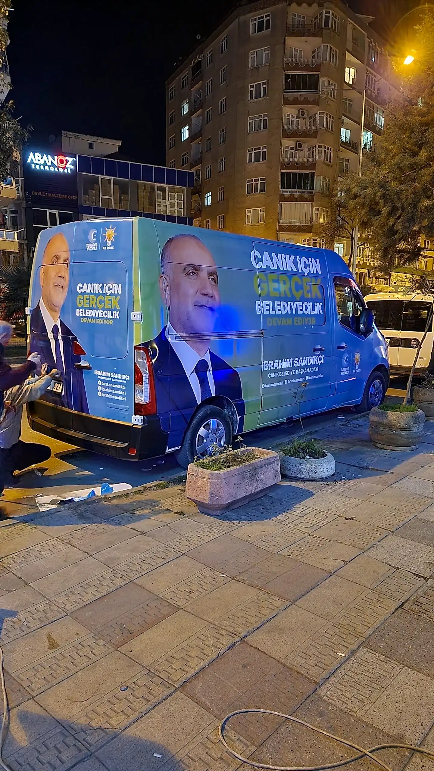 Canik Ak Parti Araç Kaplama